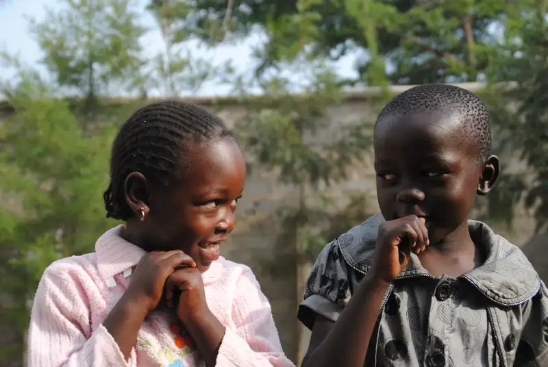 Two children together at a CarePoint