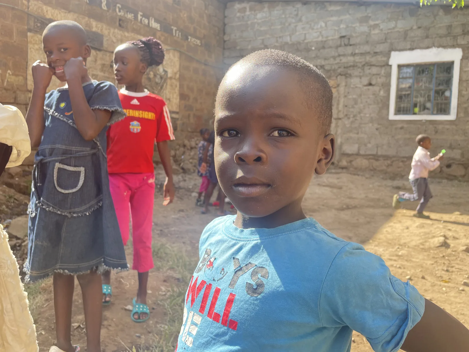A child at a Christ's Hope CarePoint