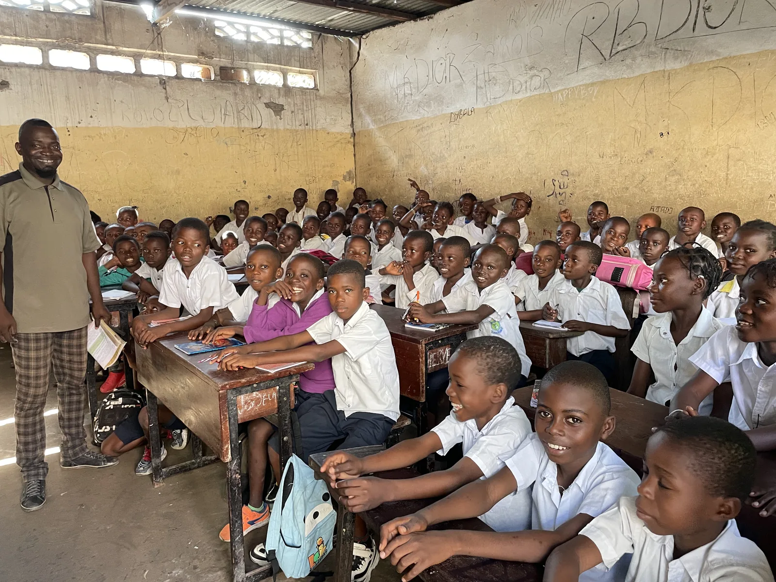 Children in class at a CarePoint