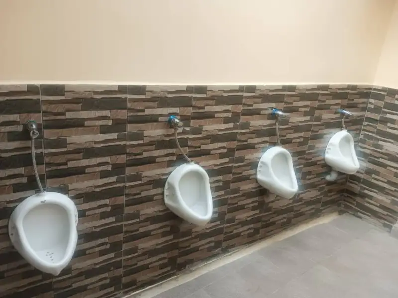 New Toilets and Wash Area at the Uganda CarePoint