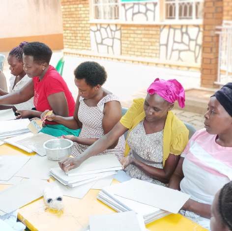 Parents in a skills class at the CarePoint